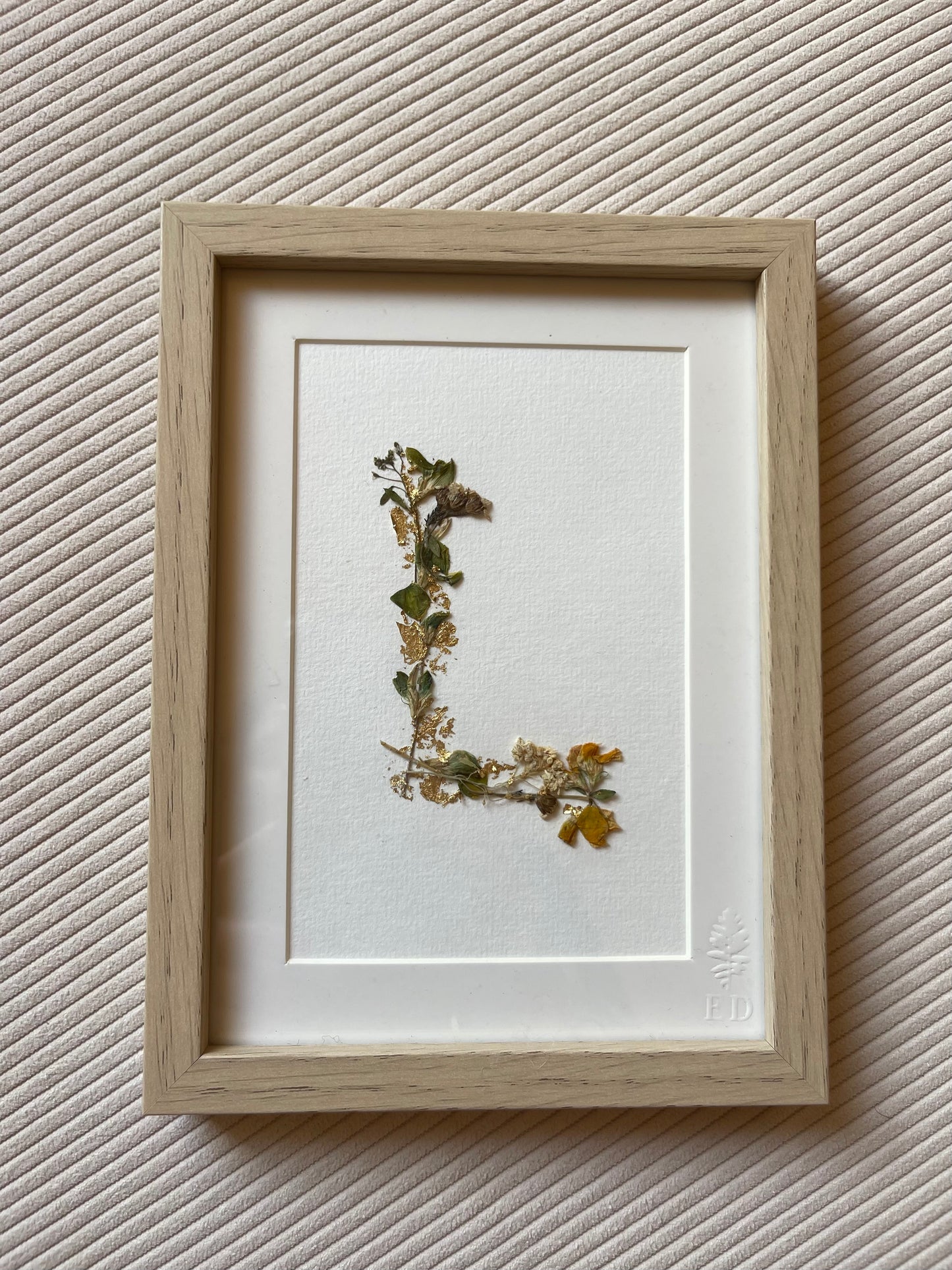 La Lettre dorée, format 13x18 cm