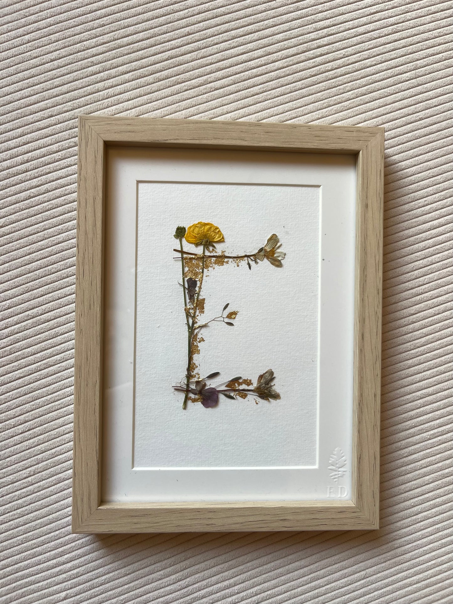 La Lettre dorée, format 13x18 cm